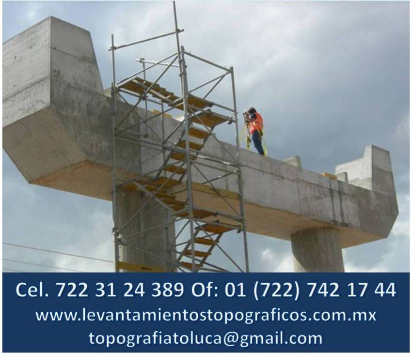 LEVANTAMIENTOS TOPOGRAFICOS EN TOLUCA, TOPOGRAFIA EN TOLUCA